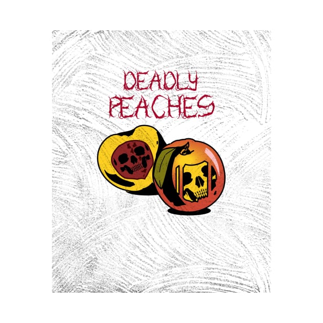 Deadly Peaches by Vintage Oldschool Apparel 