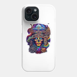 tribe|Trippy|shamanic visions Phone Case