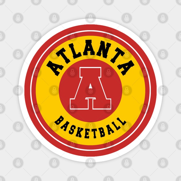 Atlanta basketball Magnet by BVHstudio