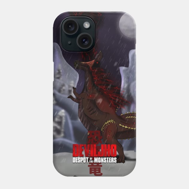 Deviljho: Despot of The Monsters - Savage Version Phone Case by Jblumdesigns