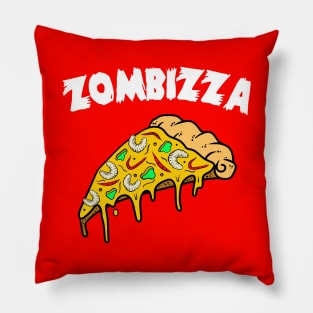 Zombizza Zombie Worms & Maggots Pizza Pillow