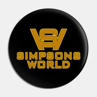 The Simpsons World Pin