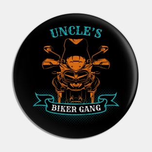 Uncle's Biker Gang Father's Day Pin