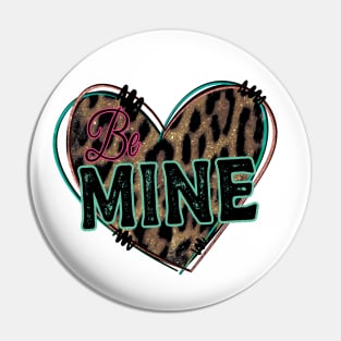 Be mine Leopard Heart Pin