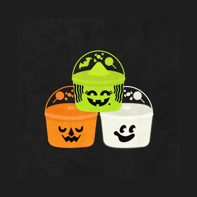 Boo Buckets by christinahcreates