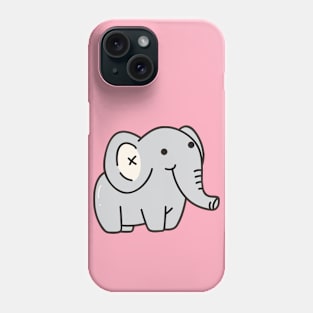 Cute Baby Elephant Doodle Drawing Phone Case