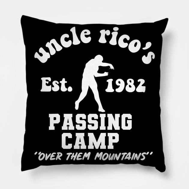 Uncle rico football Pillow by jrgenbode