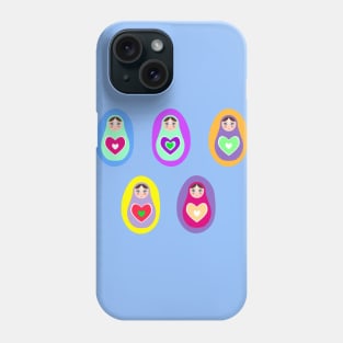 Russian dolls matryoshka Phone Case