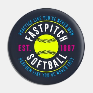 Fastpitch Softball Pin