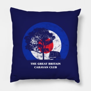 The Great Britain Caravan Club Pillow