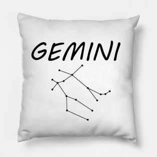 Gemini Zodiac Star Sign Pillow