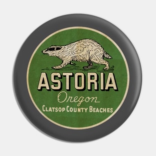 Vintage Astoria Oregon Pin