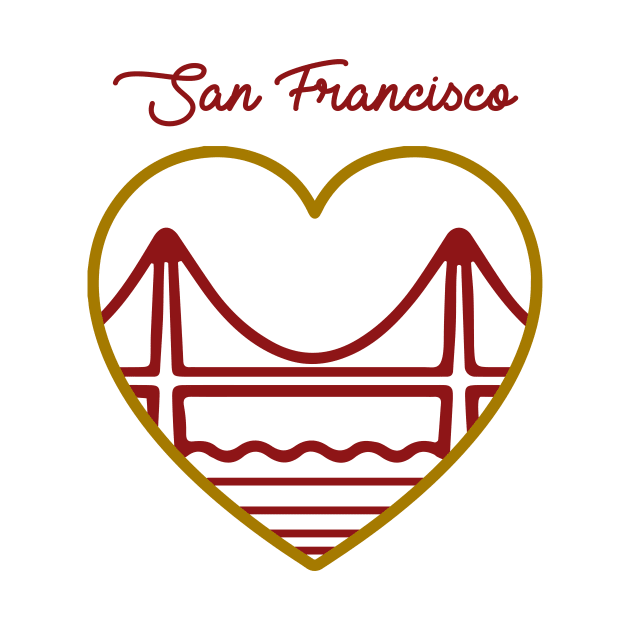 San Francisco Heart by luckybengal