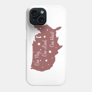 One Flag, One Land, One Heart, Land That I Love, America Y'all, Memorial Day, Patriotic, 4th July, America Phone Case