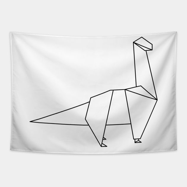 Baby brachiosaurus Tapestry by Printable Muse