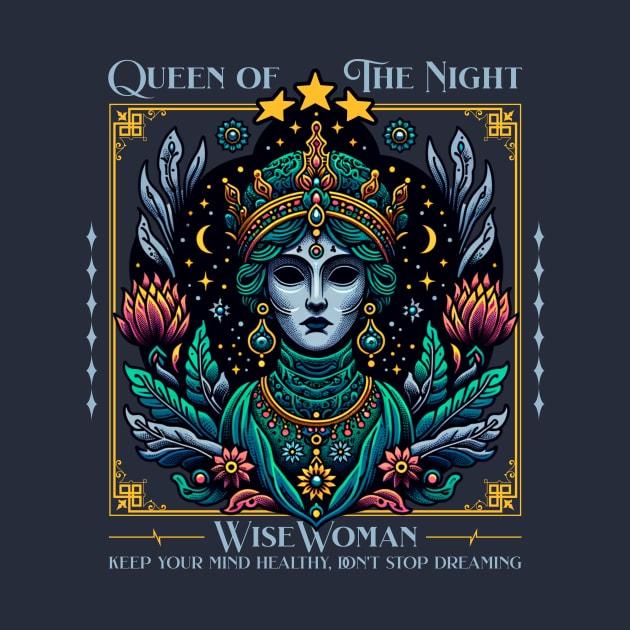 Queen of the night by Nikisha