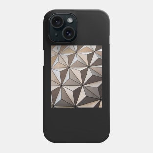 3D Triangles Print Phone Case