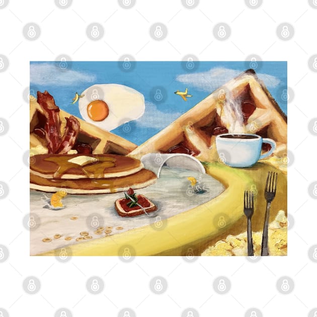 Breakfast Landscape by alyga.art