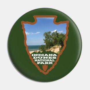 Indiana Dunes National Park arrowhead Pin