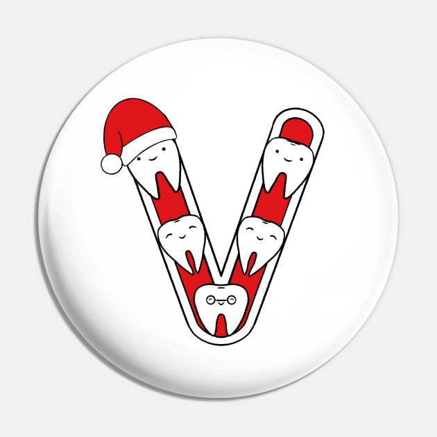 Letter V (Happimola Christmas Alphabet) Pin by Happimola