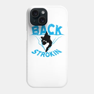 Backstroke Swimmer Phone Case