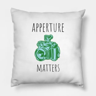 apperture matters Pillow