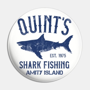 Quint's Shark Fishing - Amity Island Pin