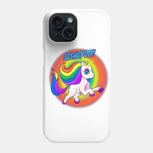 Sahsay Off! Rainbow Unicorn Phone Case