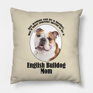 Bulldog Mom Pillow