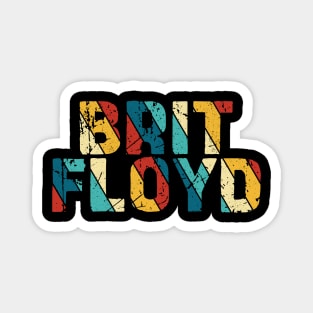 Retro Color - Brit Floyd Magnet