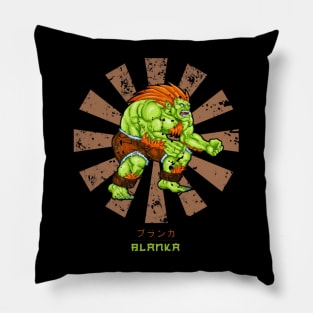 Blanka Street Fighter Retro Japanese Pillow