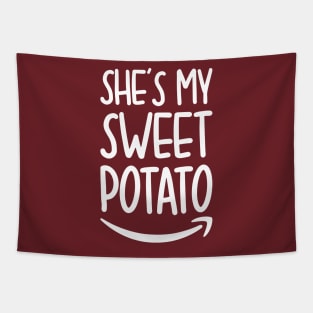 She's My Sweet Potato I Yam Tapestry