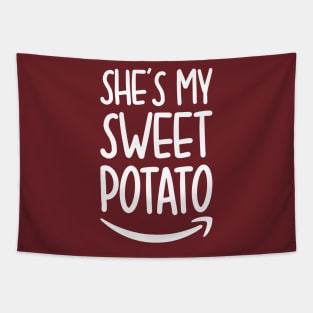 She's My Sweet Potato I Yam Tapestry