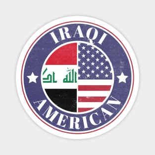 Proud Iraqi-American Badge - Iraq Flag Magnet