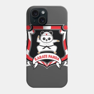 Karate Panda Shield Phone Case