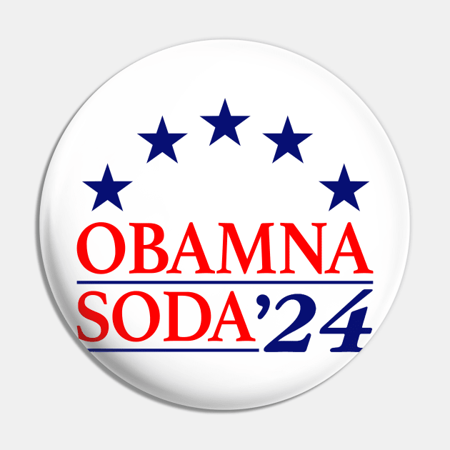 Obamna Soda '24 Pin by TrikoCraft