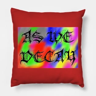 As We Decay Logo Pillow