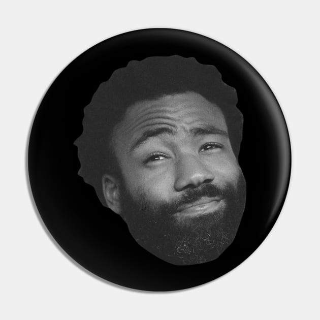 Childish Gambino Face 3 Pin by Oldies Goodies!