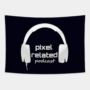 Pixel Related Podcast Logo Tapestry