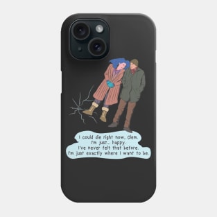 Joel y Clementine Phone Case