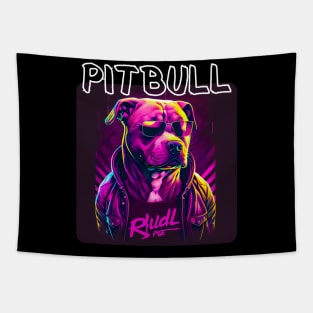 Graffiti Style - Cool Pitbull 3 Tapestry