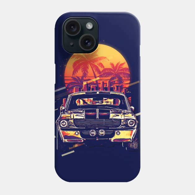 synthwave cars Phone Case by RifkyAP28