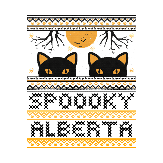 There's Something Spooky in Alberta by Canada Tees