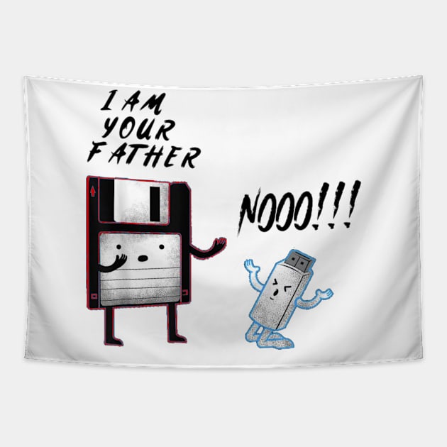 USB i am your father Tapestry by Houseofwinning