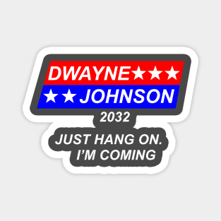 Dwayne Johnson 2032 Magnet