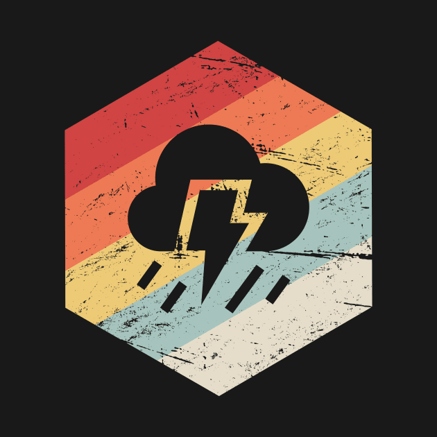 Retro Vintage Storm Chaser Icon by MeatMan