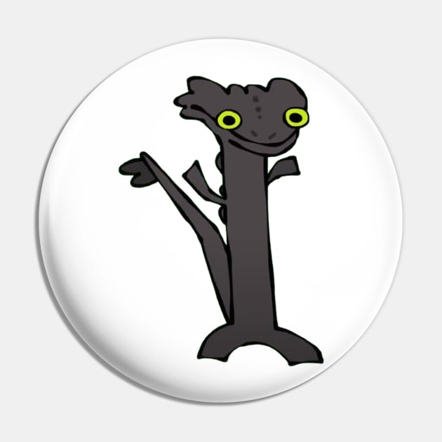 Dancing Toothless Pin by High Class Arts