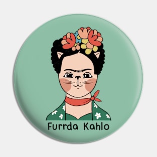 Furrda Kahlo: Frida Kahlo Cat Pin