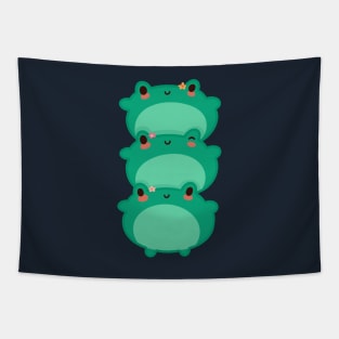 Mochi Frog Tower Tapestry