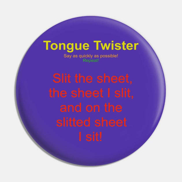 Tongue twister # 1 Pin by Beta Volantis